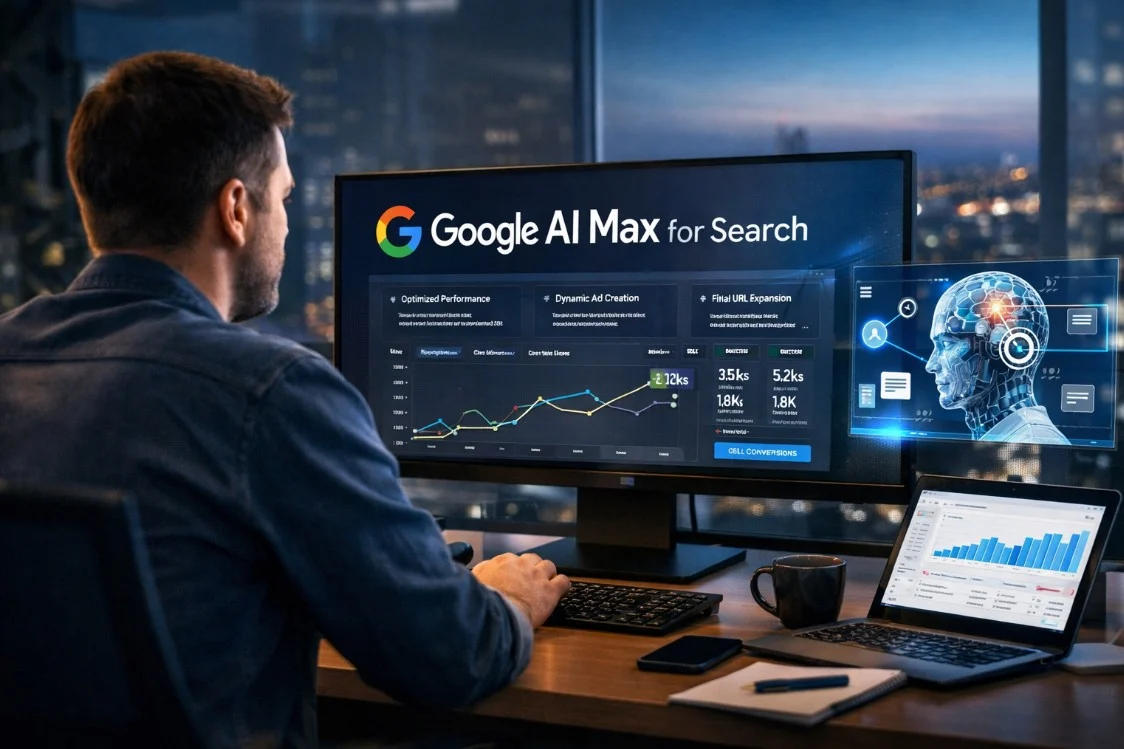 Google AI Max für Search 2026: Wie sich Suchmaschinenwerbung im Online Marketing gerade grundlegend verändert